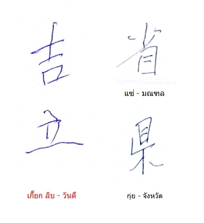 อักษร ป้ายสุสานจีน